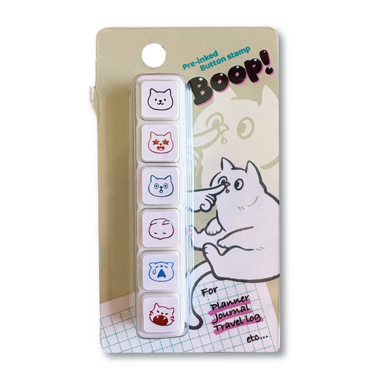 Pre Inked Stamp - BOOP 01