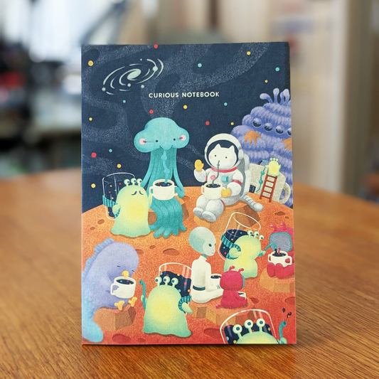Curious Cat Notebook - Mars