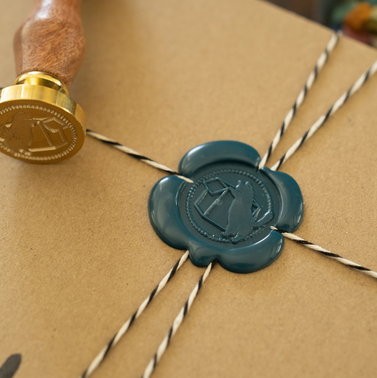 Box Cat Sealing Wax Stamp