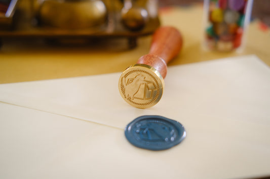 Box Cat Sealing Wax Stamp