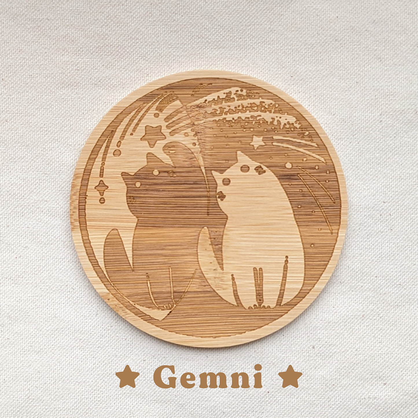 Zodiac Cat Coasters