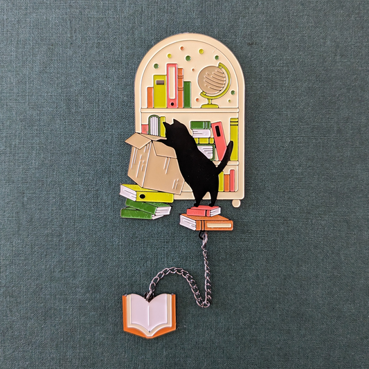 Peepin' Cat Bookmark