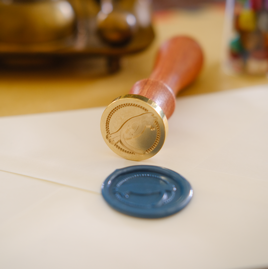 Exhausted Cat Sealing Wax Stamp